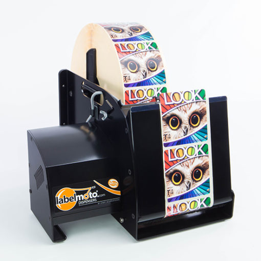 LDX8025 5" to 8" (203mm) Wide High-Speed Electric Label Dispenser for Short Wide Labels