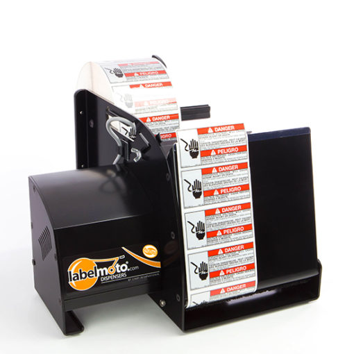 LDX8025 5" to 8" (203mm) Wide High-Speed Electric Label Dispenser for Short Wide Labels